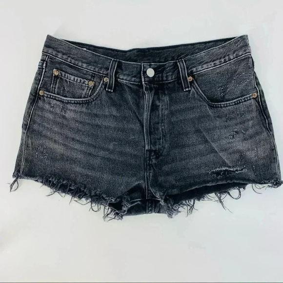 Levi’s Premium High rise 501 Cutoff Shorts - Picture 5 of 12